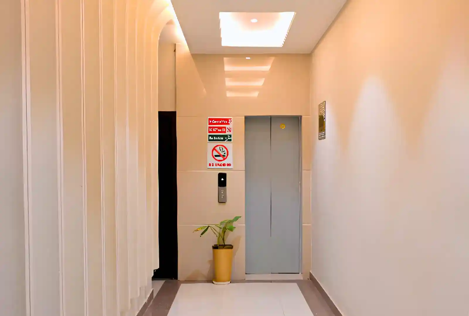 Hotel Lift & Corridor Lobby - Golden Bagh Alwar